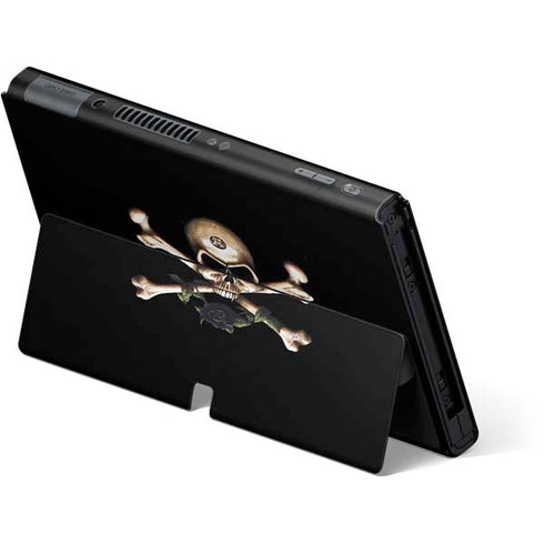 Alchemy Skull and Crossbones Nintendo Switch OLED (2021) Skin